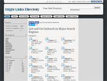 Tablet Screenshot of brightlinksdirectory.com